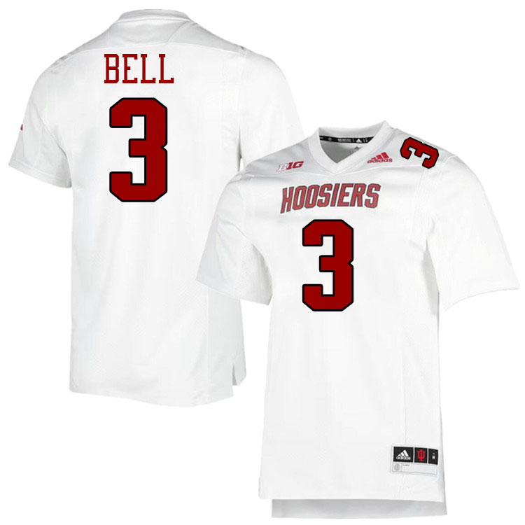 Jaylen Bell Indiana Jerssey,Indiana University Hooisers Football Jersey,Uniforms-Retro White